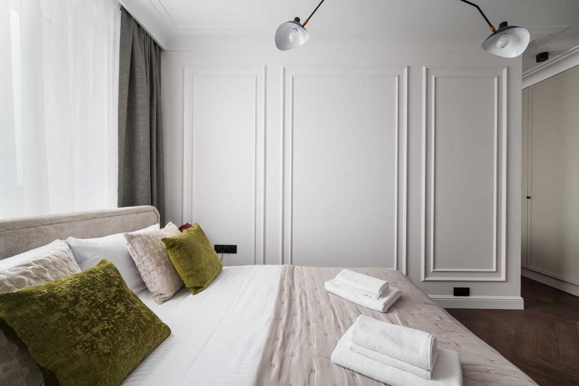 City Centre Deluxe Apartment Varsó Kültér fotó