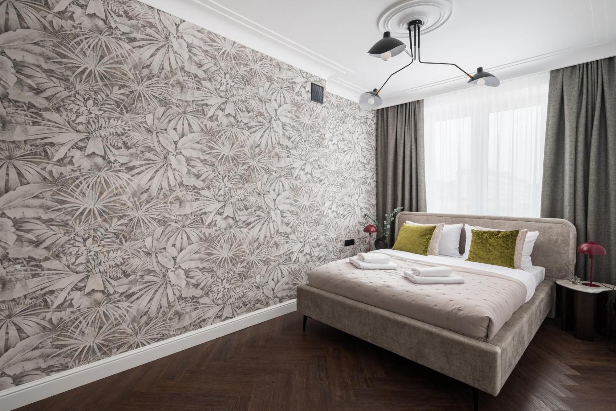 City Centre Deluxe Apartment Varsó Kültér fotó