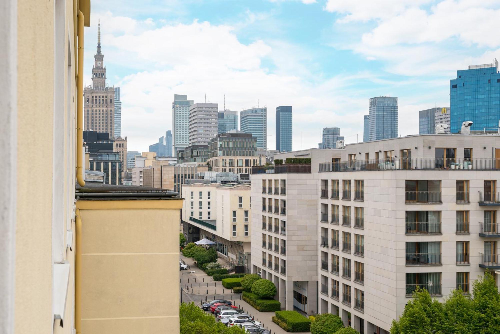 City Centre Deluxe Apartment Varsó Kültér fotó